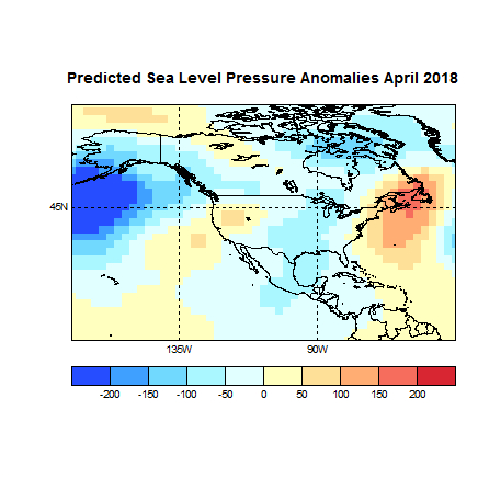 Prognose April 2018 Bodendruck Nordamerika