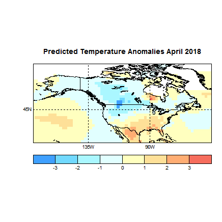 Prognose April 2018 Temperatur Amerika neu neu