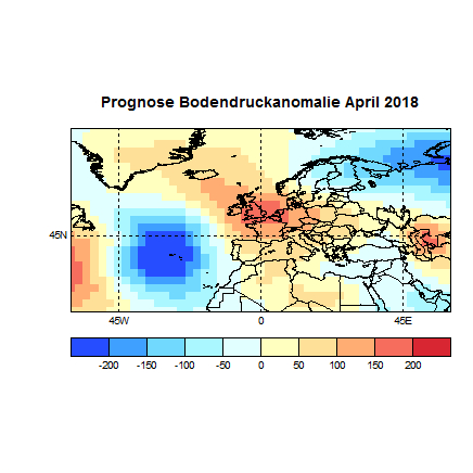 Prognose Bodendruckanomalie April 2018