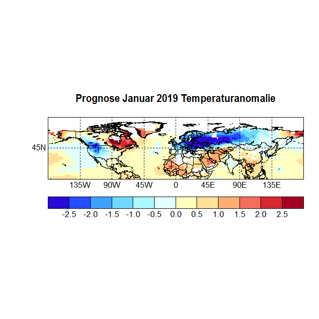 Prognose Januar 2019 Temperatur aus Strat neu