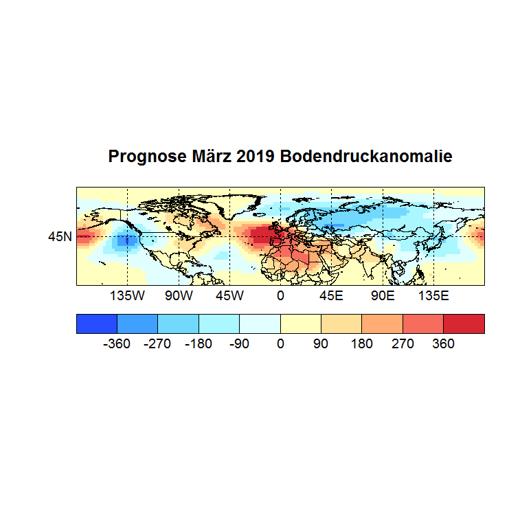 Prognose März 2019 Bodendruck NH Bild aus Jan