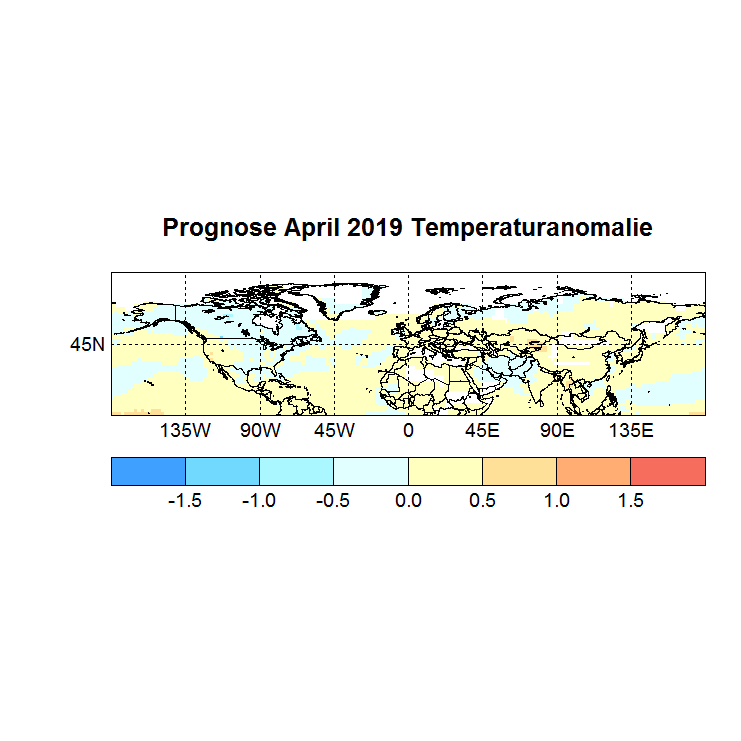 Prognose April 2019 Temperatur NH Bild aus Febr