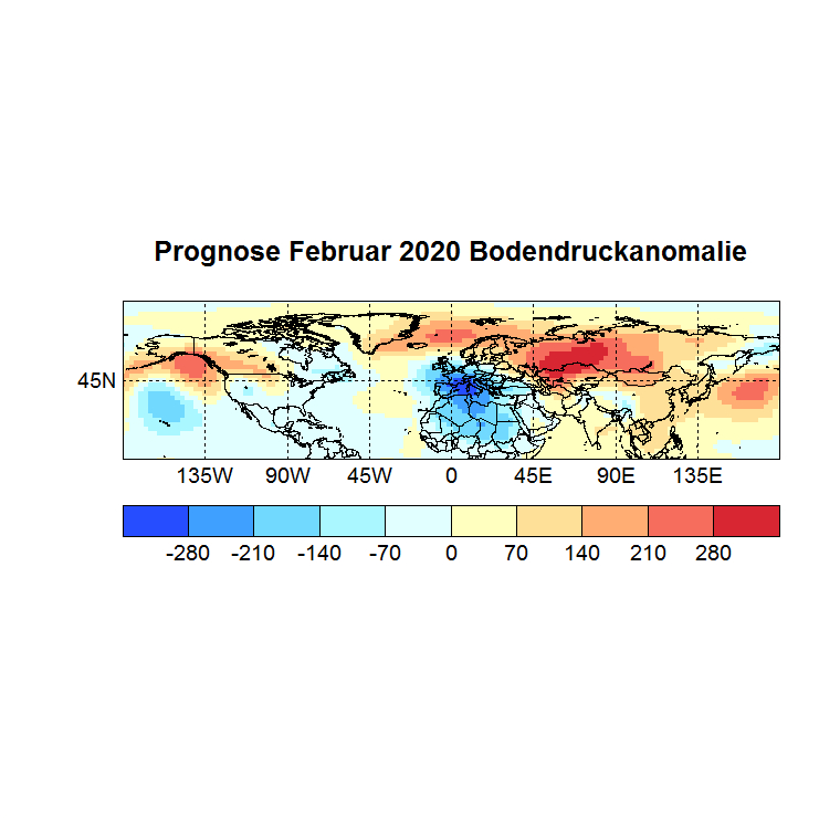 Prognose Februar 2020 Bodendruck NH Bild aus Okt