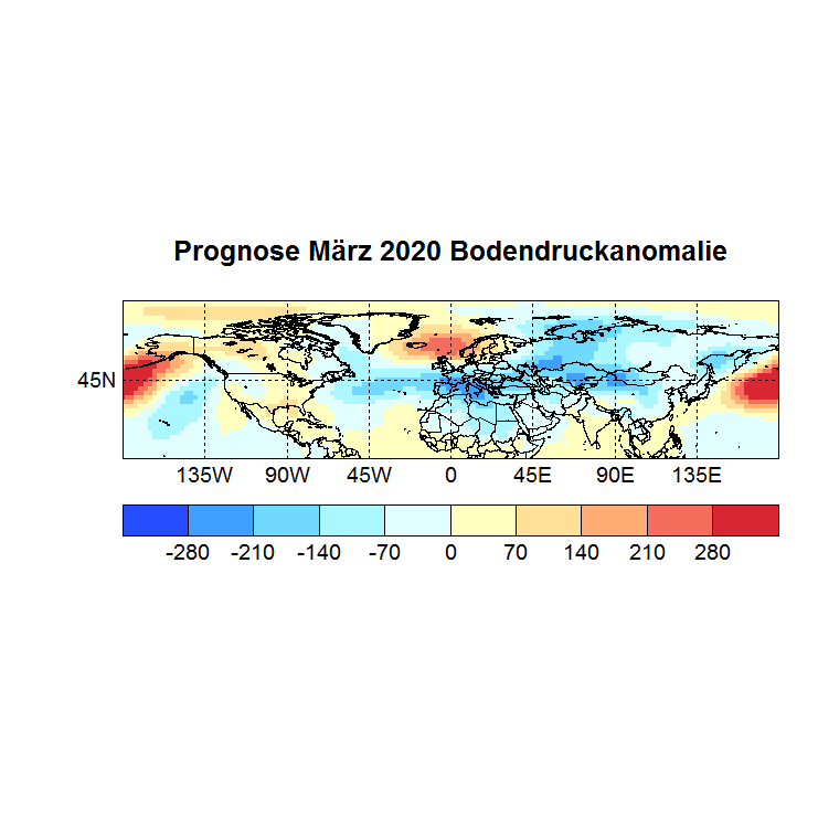 Prognose März 2020 Bodendruck NH Bild aus Okt