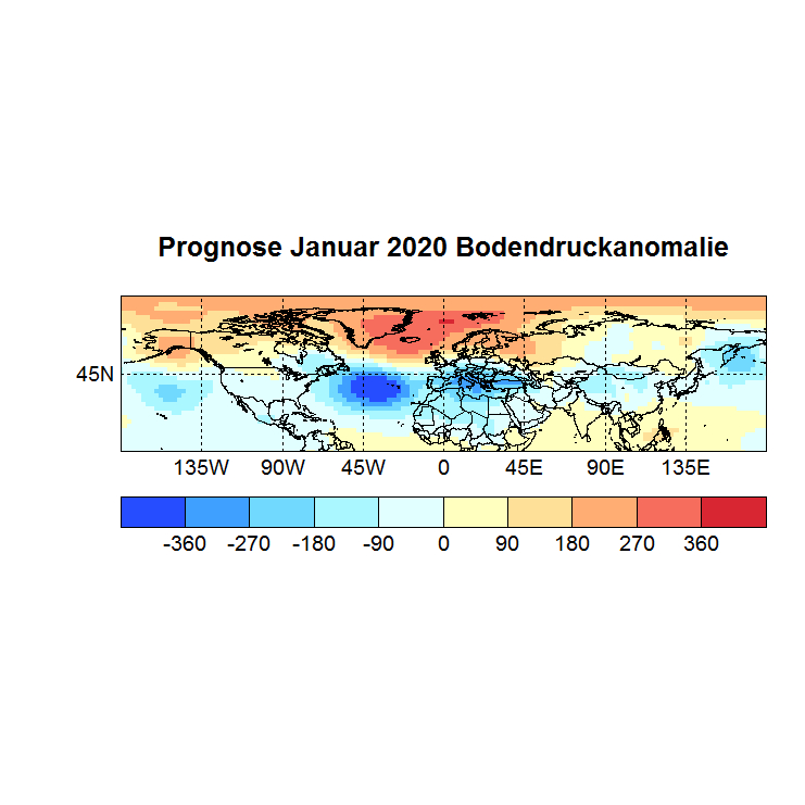 Prognose Januar 2020 Bodendruck NH Bild aus Nov