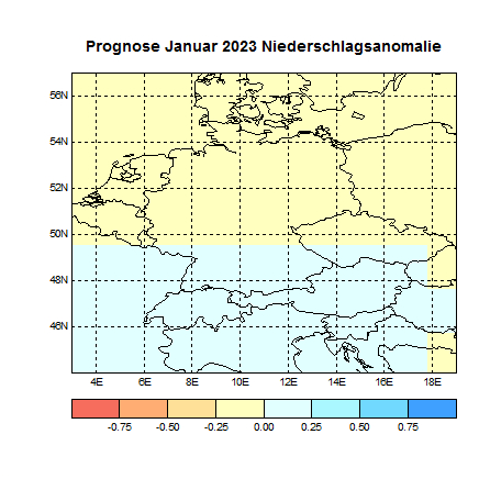Prognose Januar 2023 Niederschlag ME Bild aus 1719+1720